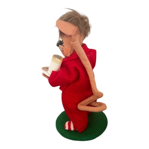 ANNALEE 2015 6” Milk & Cookies Mouse - Picture 3 of 4